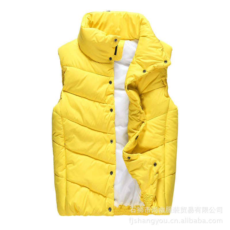 批发<em>时尚</em>休闲<em>长款</em>修身<em>加棉</em>连帽女牛仔<em>马甲</em>28