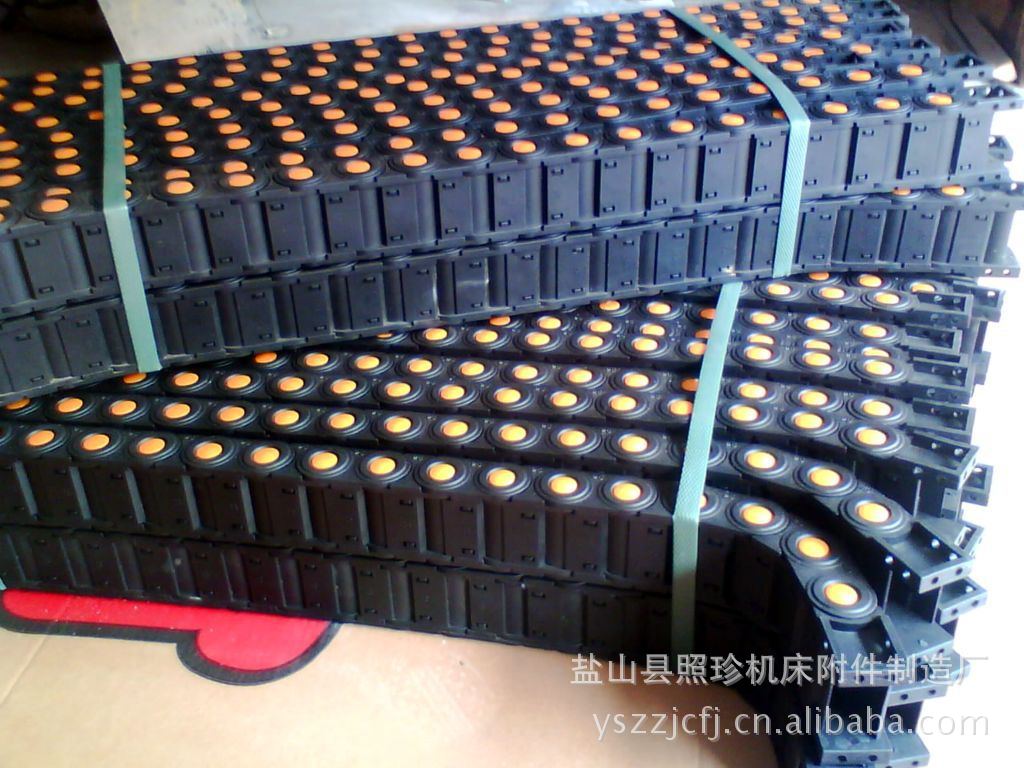 批发塑料拖链 无音型塑料拖链 钢制拖链