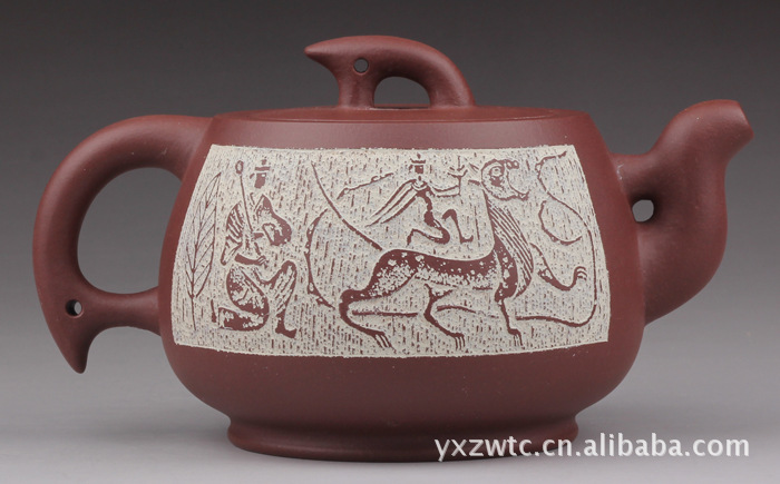 【单位福利政府机关采购 精品紫砂壶 篆刻达人