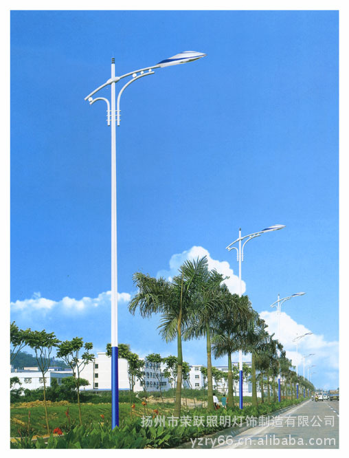 124批发供应6米单臂灯柱灯杆、6米高杆路灯杆