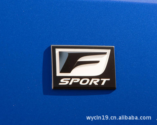 供应 雷克萨斯lexus f-sport立体abs车标 金属车标 汽车车标批发