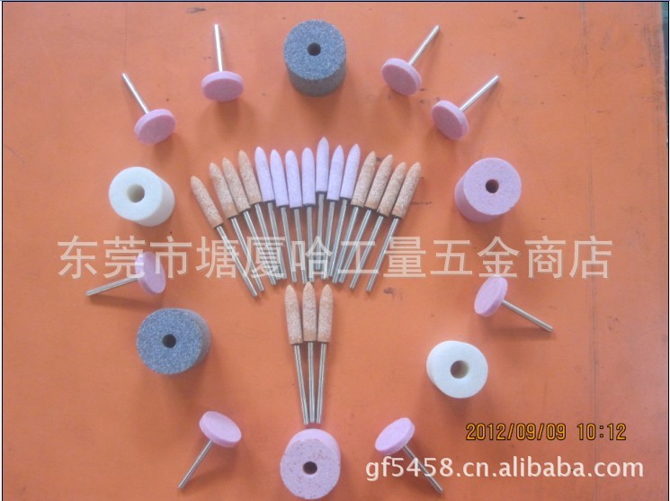 供应打磨头 火石仔 砂轮打磨头 带柄砂轮磨头 高尔夫专用打磨头