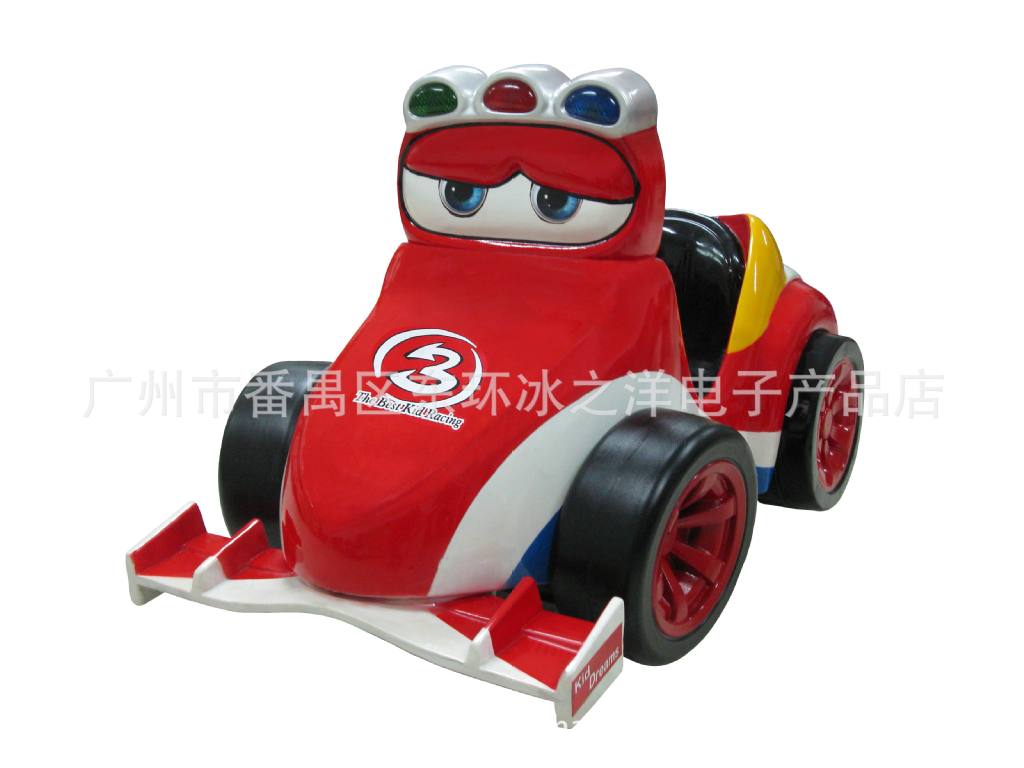 广州厂家直销:儿童视频摇摆机F1小赛车内有