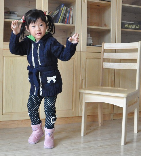 原单Keila Baby藏青色钩花边里绒系腰带<em>女童</em>中