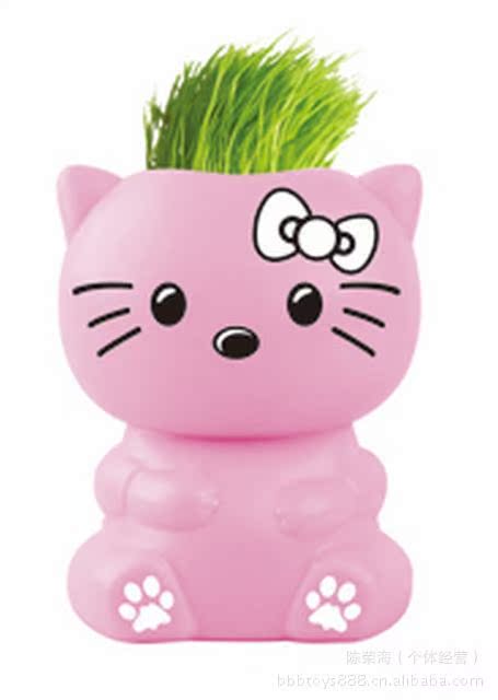 其他益智玩具-新奇特DIY青草<em>种植</em> <em>会长头发</em>的