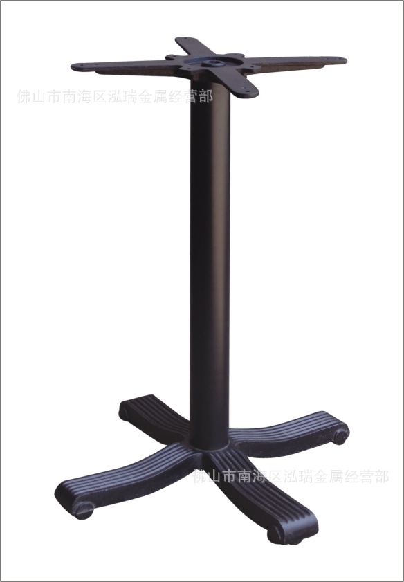 专业生产铸铁桌脚 不锈钢西餐桌脚 铸铁 西餐桌