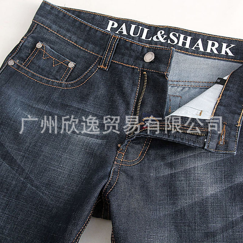 批发高档品牌牛仔裤 Pual&Shark\/鲨鱼牛仔批发