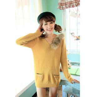 2012秋冬新款 正品哥弟女<em>毛衣阿玛施同款</em>女装