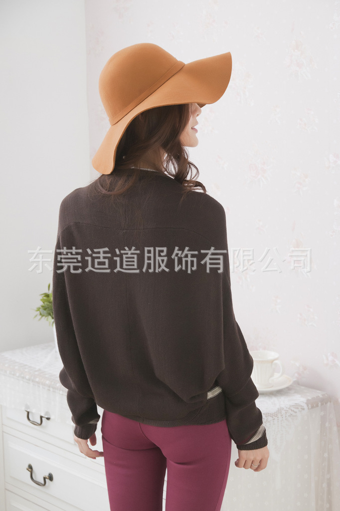 批发采购女式<em>毛衣</em>-韩版韩国女式<em>超短</em>装毛衫深