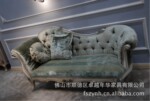 供应:JLY-6352 美式家具 卧室&贵妃椅、贵妃位沙发(海贝灰) 直销