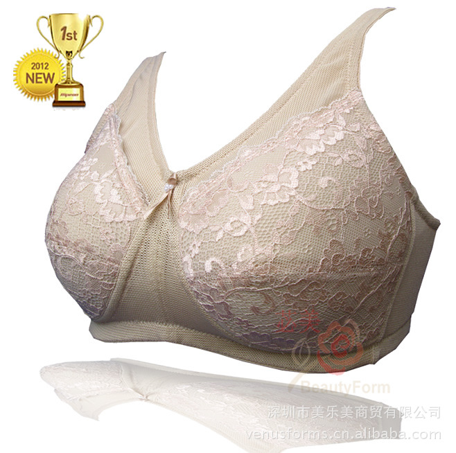 硅胶假乳房义乳专用<em>文胸胸罩</em>无钢圈乳腺癌术后
