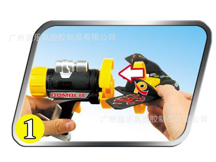 手动飞镖飞碟枪软弹枪手枪玩具枪模型机动玩具不需要电池射击15米
