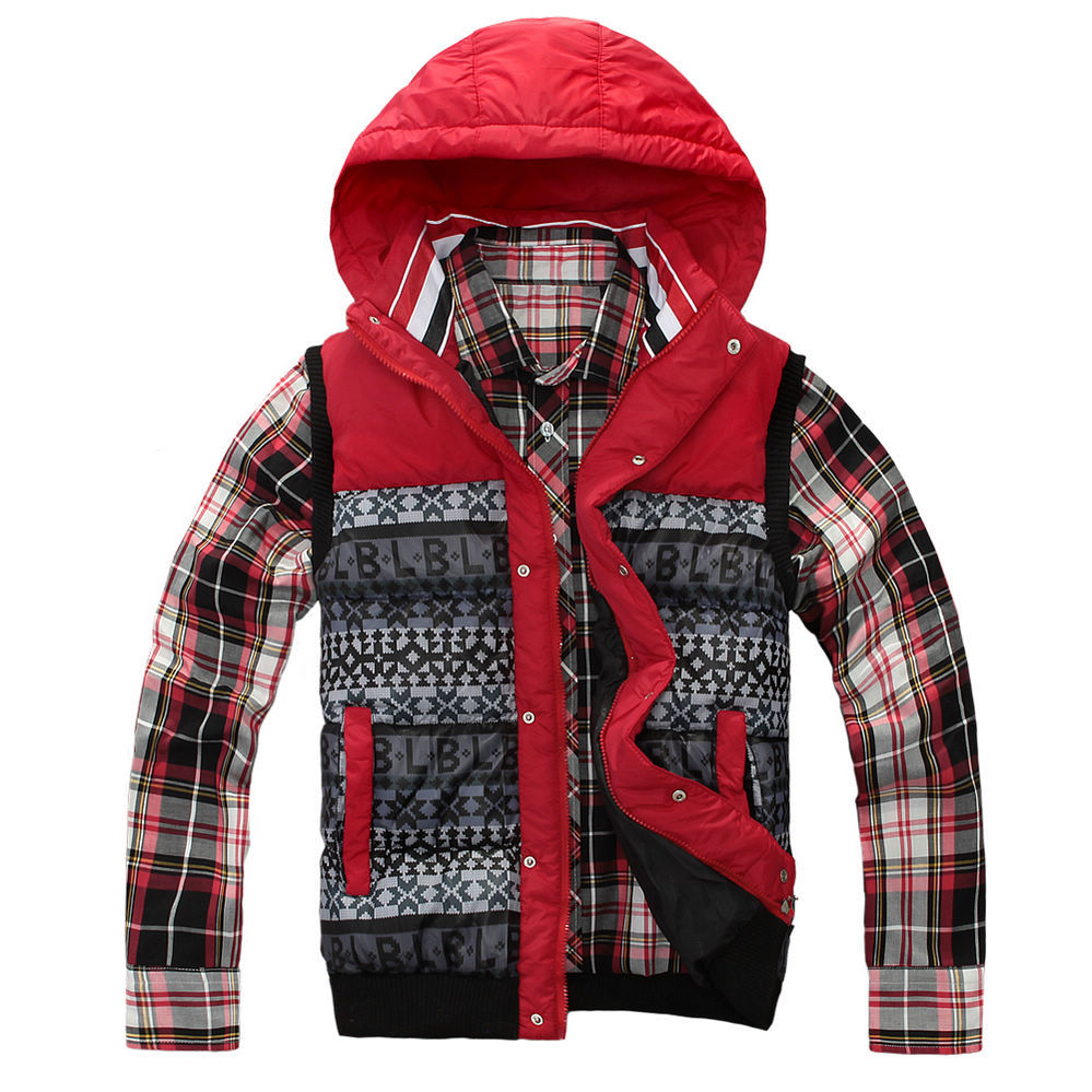 大<em>批发</em>新款<em>男装</em>秋冬韩版<em>马甲</em>背心羽绒棉男士情