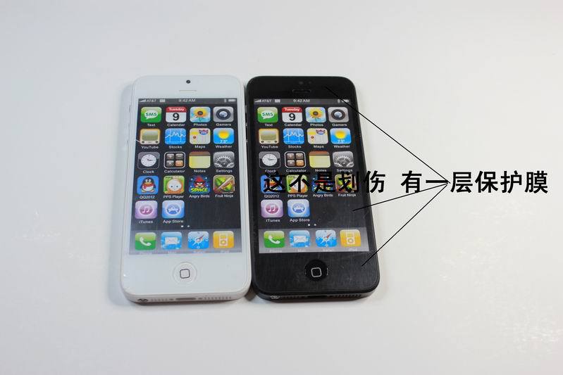iPhone5 模型机 苹果5手机模型 1:1尺寸制造 真