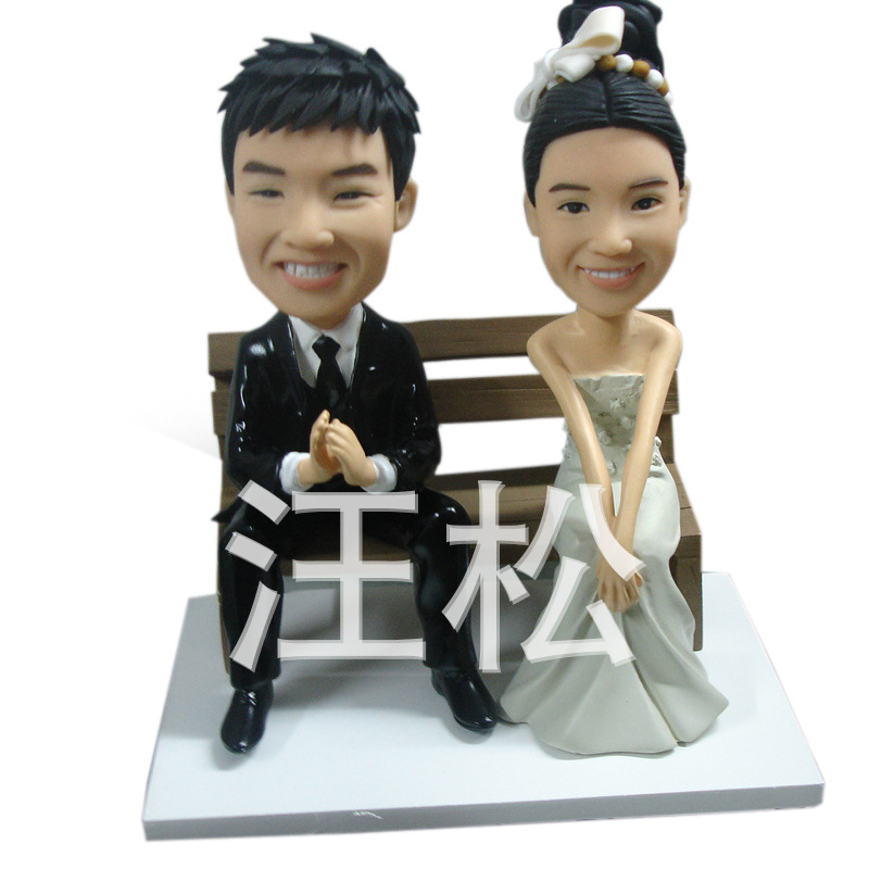 软陶<em>公仔</em>批发 真像<em>公仔</em> 根据<em>照片</em>制作<em>公仔</em> 摇头