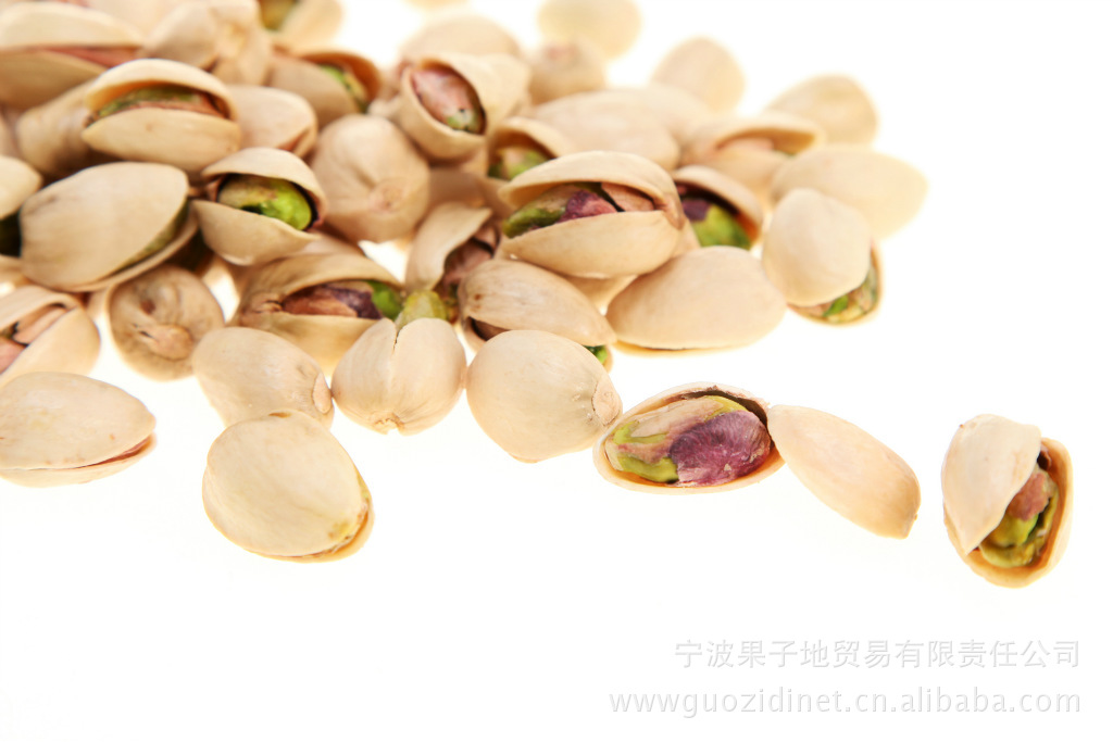 坚果炒货干果休闲食品开心果原色盐焗无漂白厂