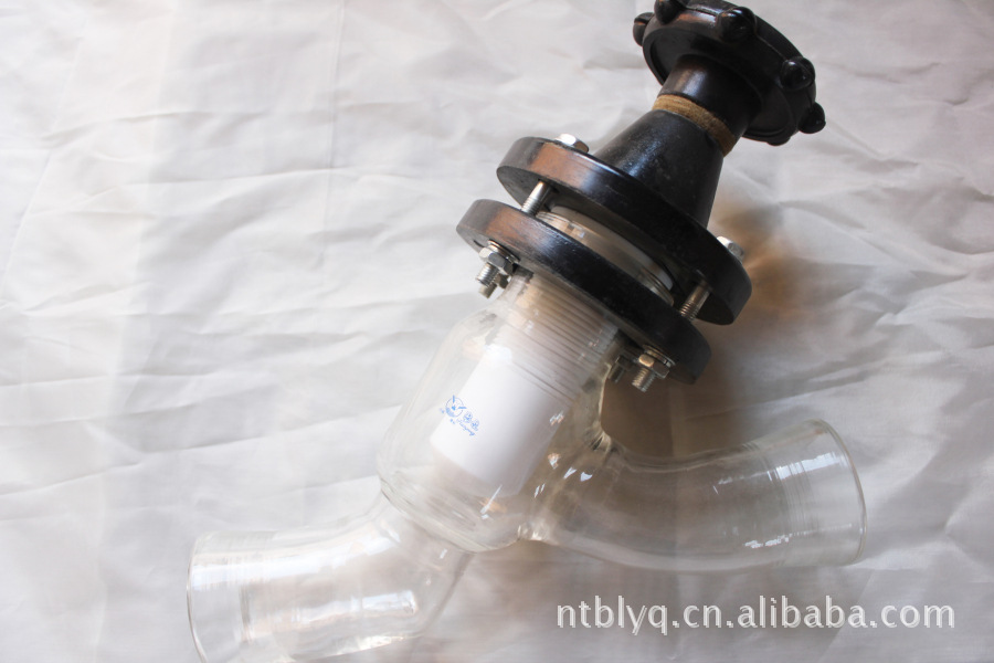 其他阀门-海永玻璃 供应玻璃阀门 直通阀(A型阀