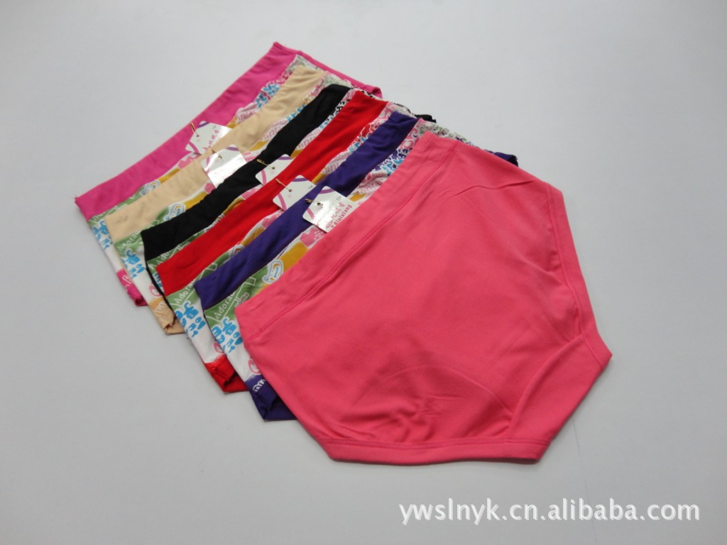 【胶原蛋白女士<em>三角内裤</em> 针织内裤 莫代尔印花