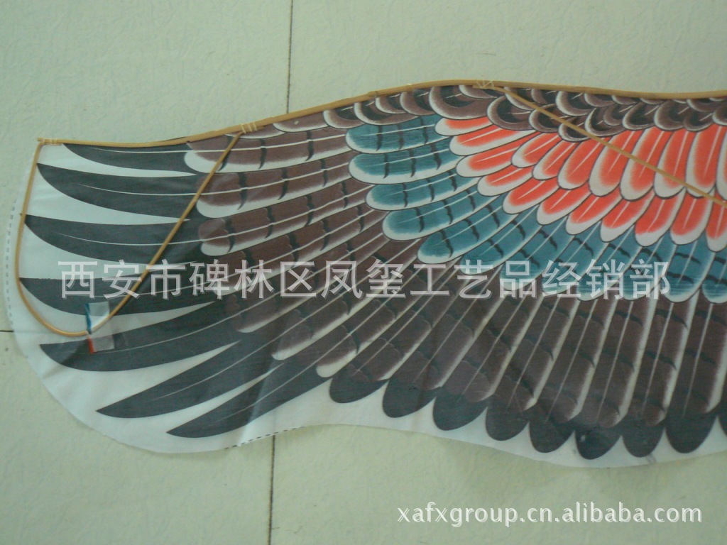 手工精品潍坊风筝 西安风筝批发-盘鹰风筝-手绘大盘鹰