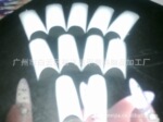 6元特卖 供应YF 500片袋装优质折无痕U型甲片/假指甲