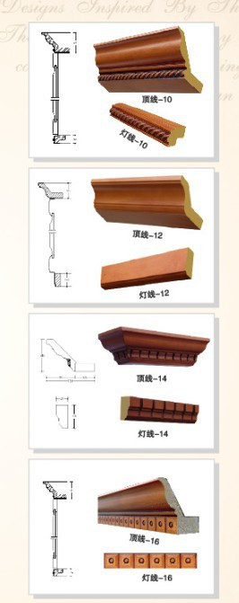 实木顶线罗马柱踢脚线下线条系列