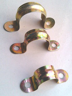 线卡、线扣-镀锌线管 Φ20-Φ50铁皮半边码 半