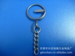 旭瀚压扁G字扣 磨链C字扣 金属钥匙牌 环保钥匙圈