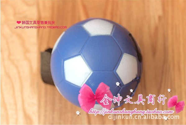【新款文具批发 韩版 足球造型弹力球 儿童玩具