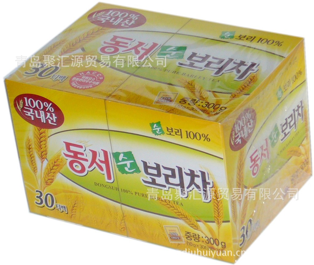 【韩国东西牌大麦茶批发 300g(10g*30)*24盒\/