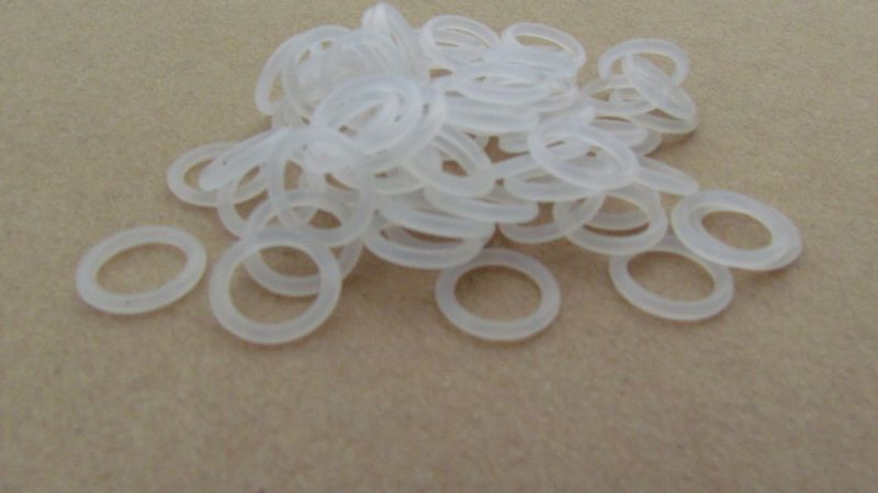 【O型圈密封垫圈 硅胶透明圈套 防震圈 38.9*3