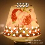 陶瓷小夜灯 陶瓷香熏小夜灯 镂空小夜灯 编号:3229