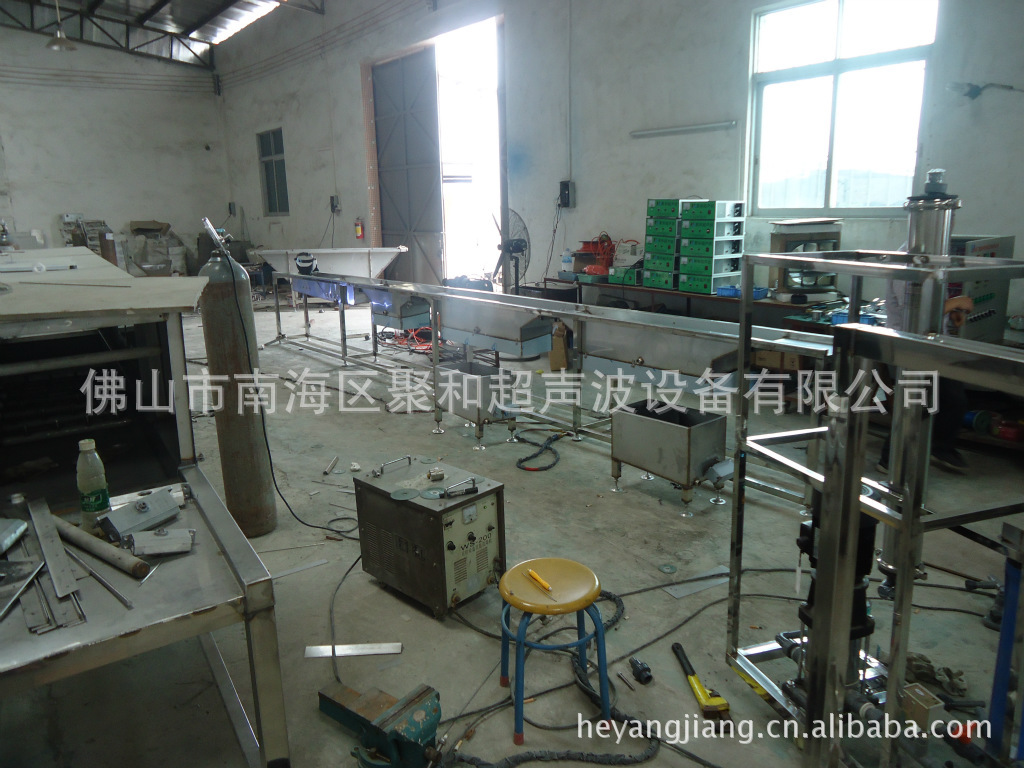 广东佛山链网通过式门控五金超声波、喷淋清洗机