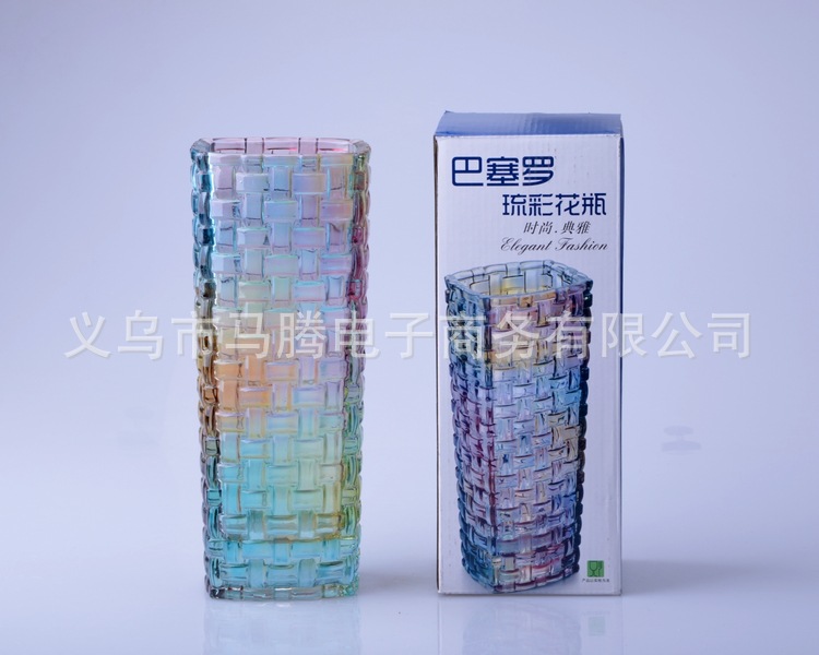 NC8454巴塞罗流彩花瓶27.5CM8