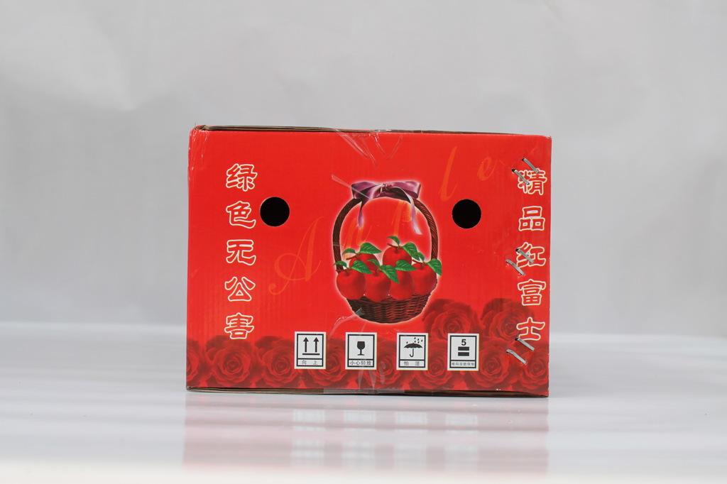 B06平口冰糖心紅富士果品包裝用品 水果精美包裝盒 丁峰包裝 批發