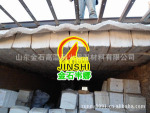 2012年旋转式隧道窑新型保温材料-高低温区吊顶陶瓷纤维棉块施工