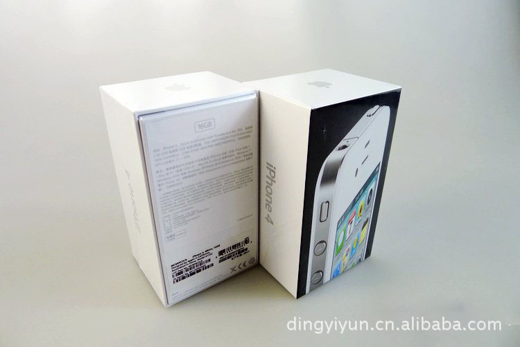 iphone4s手机彩盒包装印刷 苹果手机盒包装印刷 包装价格 中国供应