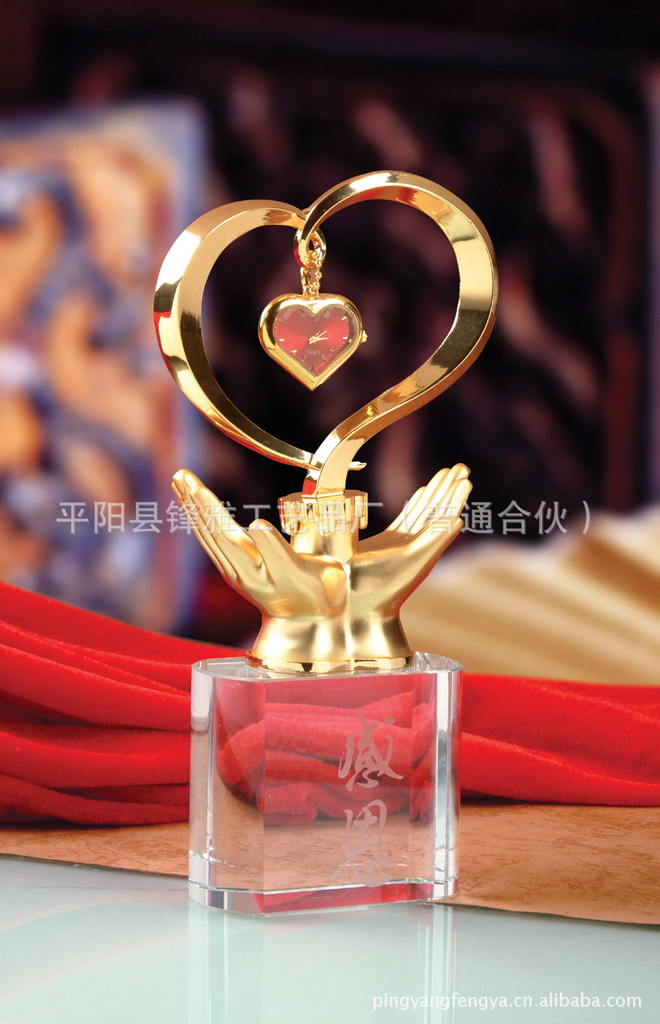 共创辉煌 握手礼品 摆件 奖杯 商务合作纪念品 会议礼品图片_9