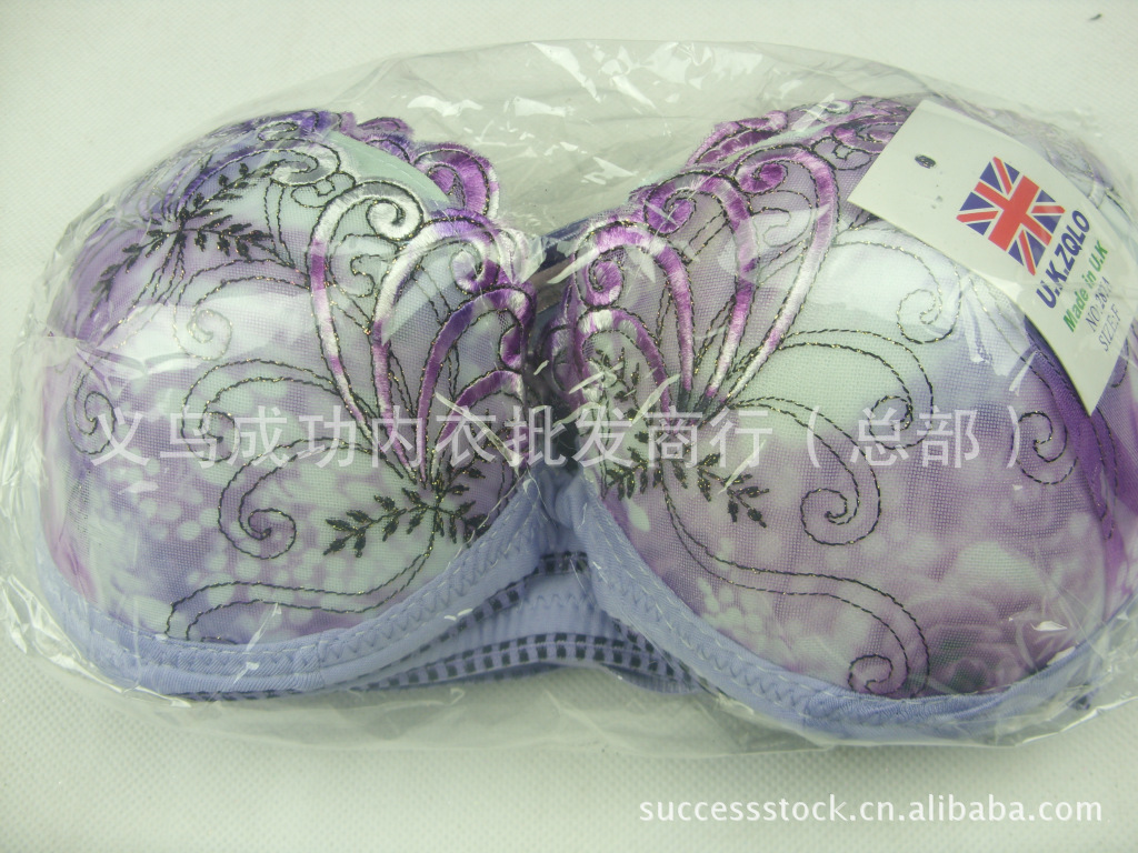 批发采购<em>文胸</em>-【1.9元<em>国外</em>出口廉价多绣花杂款