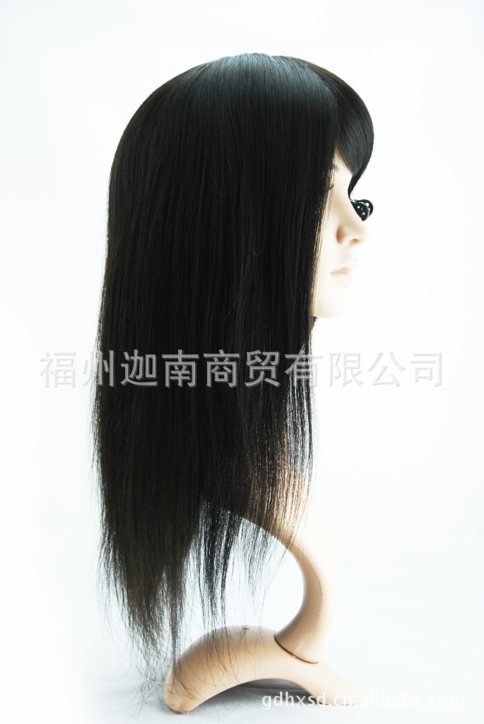 厂家直销 头套 全手织假发 真发假发  真发批发 顶递针头套 