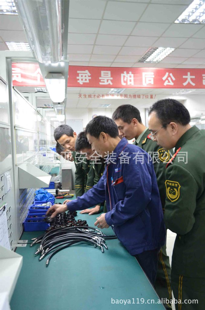 宝亚公司举行第十六期公安消防部队质量检测员