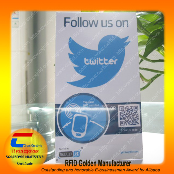 【NFC广告标签,NFC电子智能海报,NFC电子签