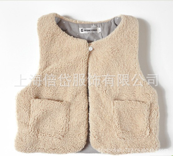 批发采购童<em>马甲</em>、背心-combi正反<em>穿马甲</em> <em>羊绒</em>