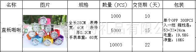 LED啪啪手表