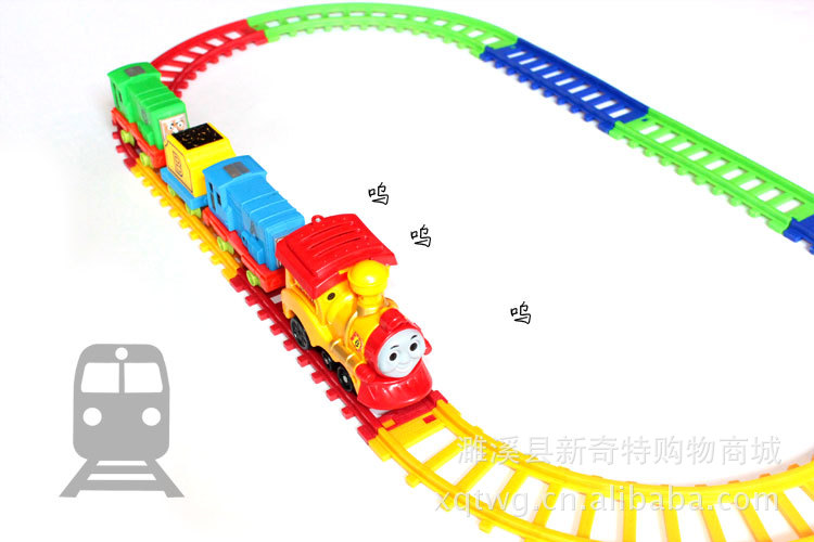 2012款托马斯卡通小火车(带轨道)托马斯轨道小