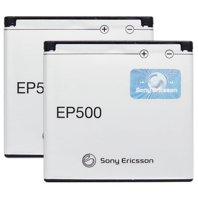【高品质索尼EP500手机锂离子电池 双保护IC