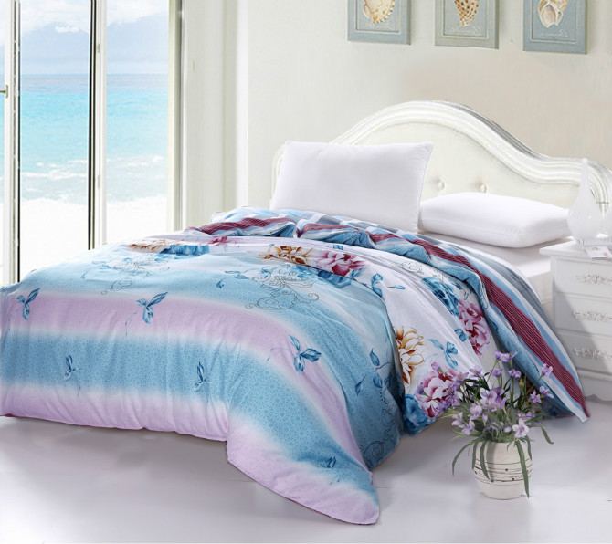 【南通家纺城特价供应 全棉四件套 全棉单被套