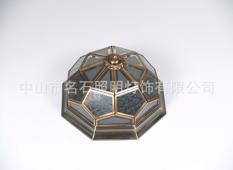 复古全铜灯-定性产品 厂家批发 家居半吸顶灯 酒店工程灯 手工焊锡灯 全铜吸顶灯