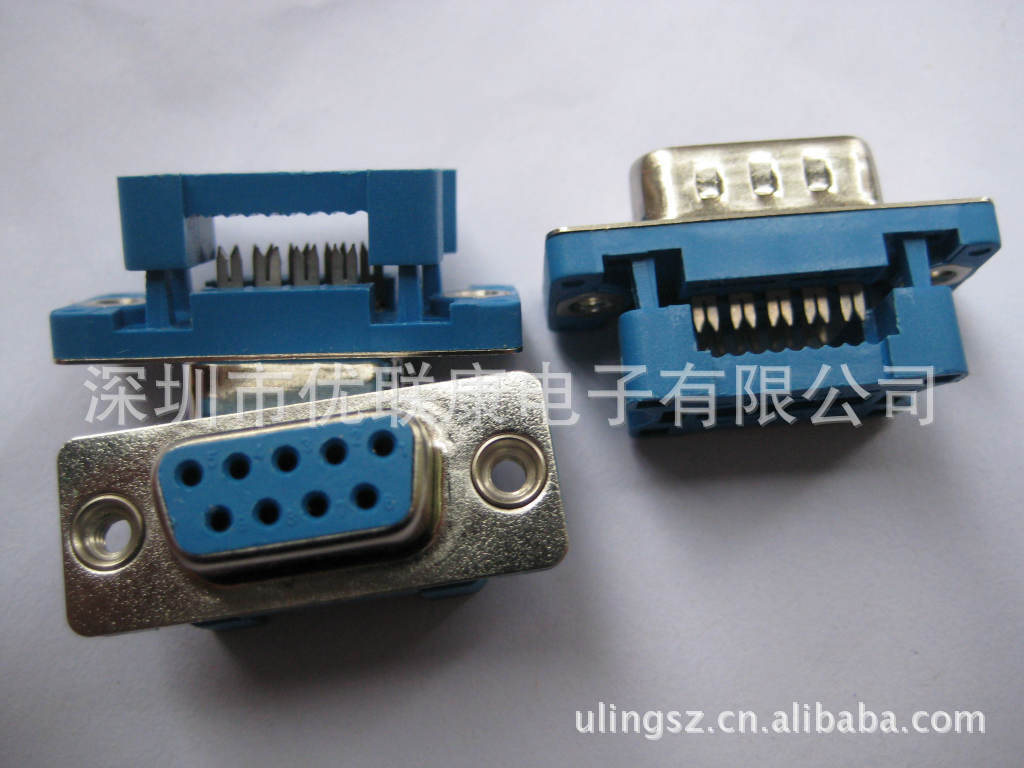 D-SUB9P(IDC压排式)连接器