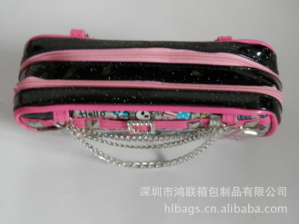 批发采购其他袋-方形笔袋 小学生文具袋 女生化