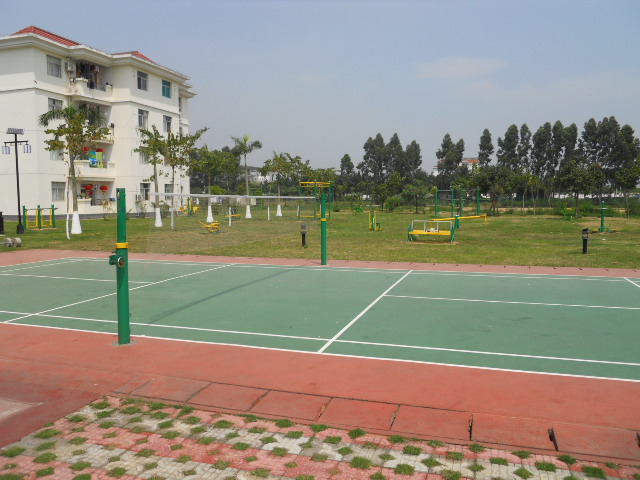 【厂家供应地埋排球柱、康尔美球柱】